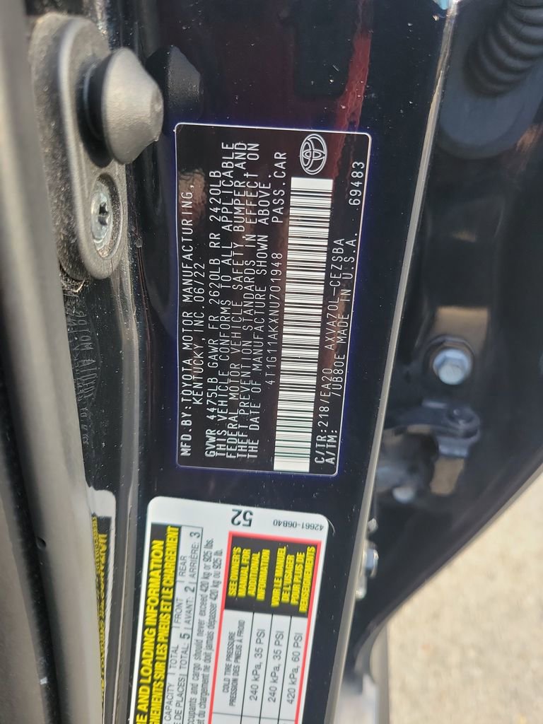 Certified 2022 Toyota Camry SE image 36