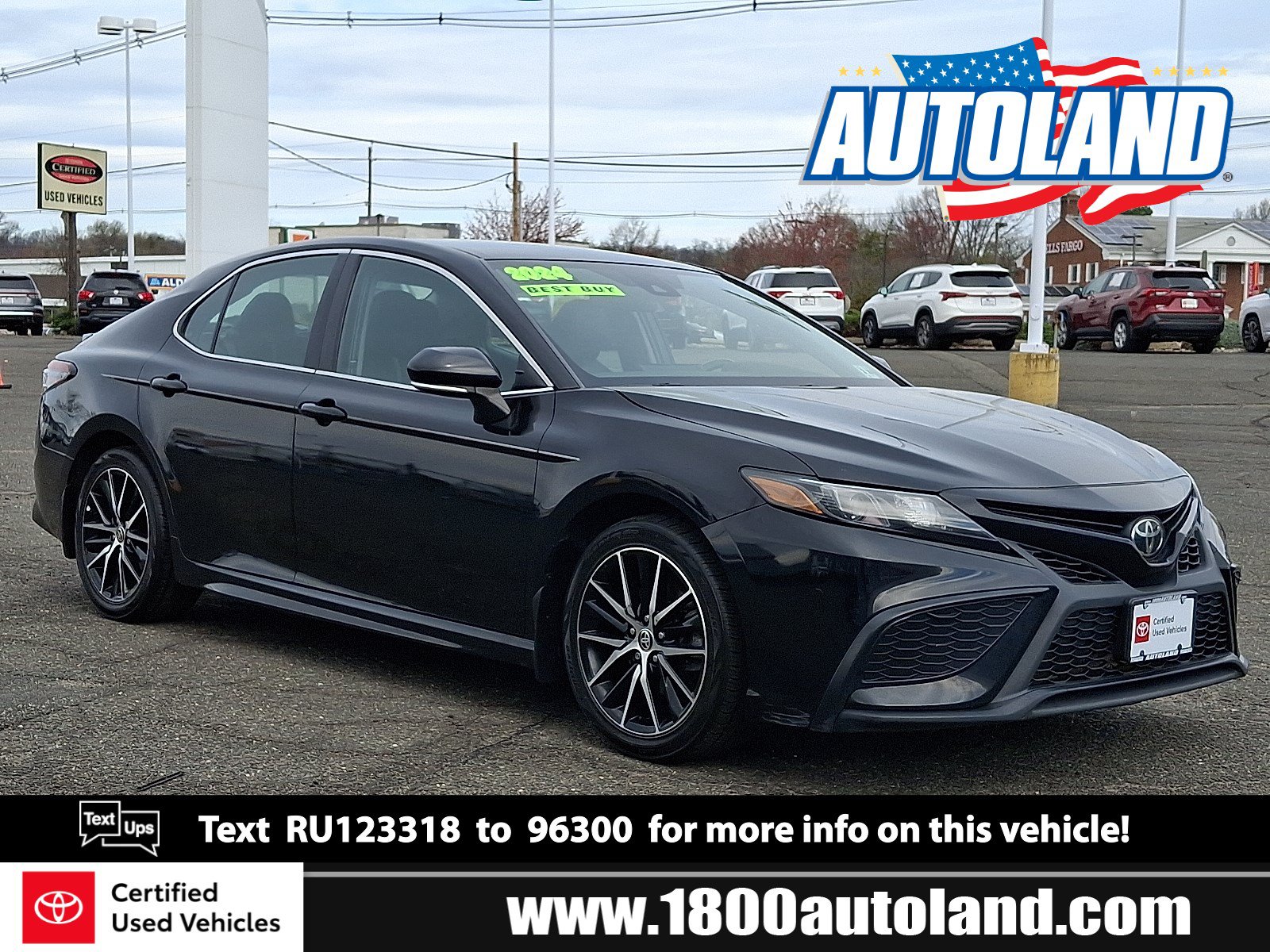 Certified 2024 Toyota Camry SE w/ Cold Weather Package AWD/4WD image 1
