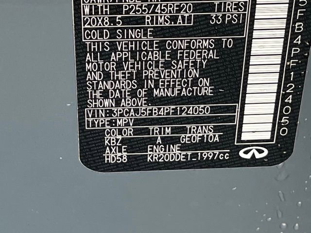 Used 2023 INFINITI QX50 Sport image 35