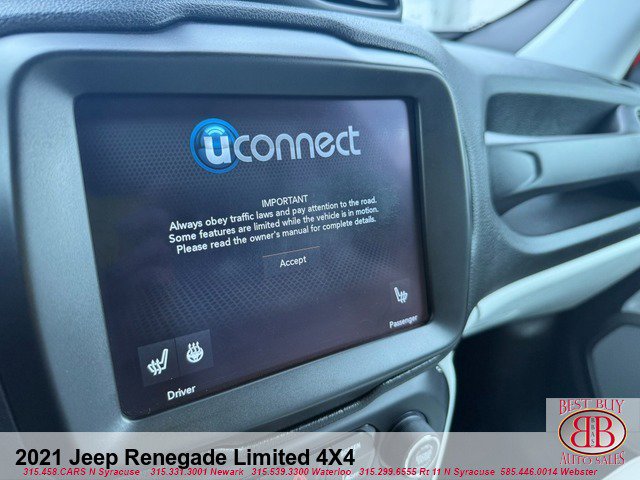 Used 2021 Jeep Renegade Limited w/ Trailer Tow Group image 22