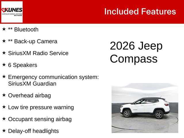 Used 2026 Jeep Compass Limited AWD/4WD image 3