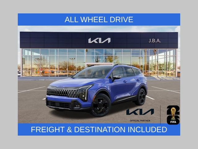 New 2026 Kia Sportage X-Line w/ X-Line Technology Package AWD/4WD 360° Tour