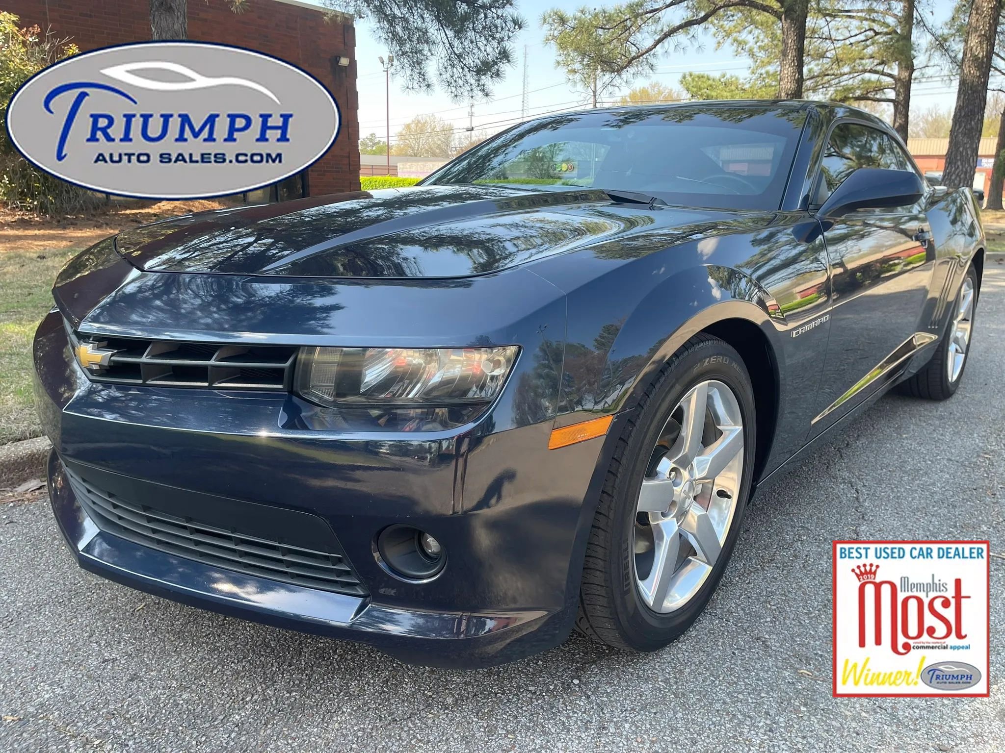 Used 2015 Chevrolet Camaro LT w/ Rear Vision Package image 1