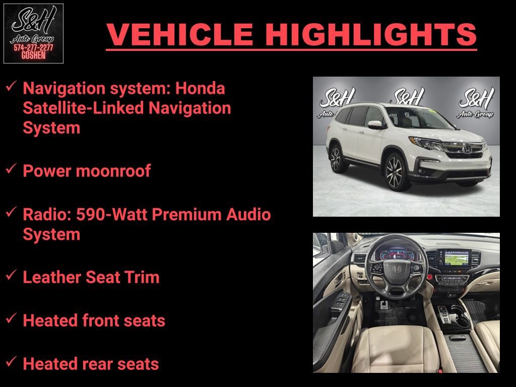 Used 2022 Honda Pilot Touring image 3