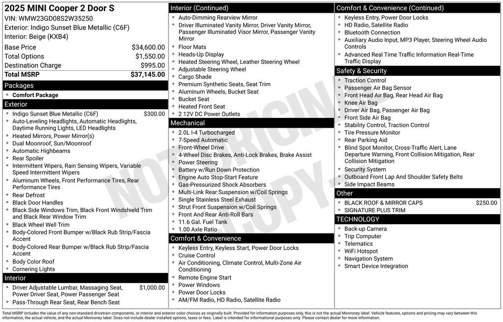 Used 2025 MINI Cooper S FWD image 9