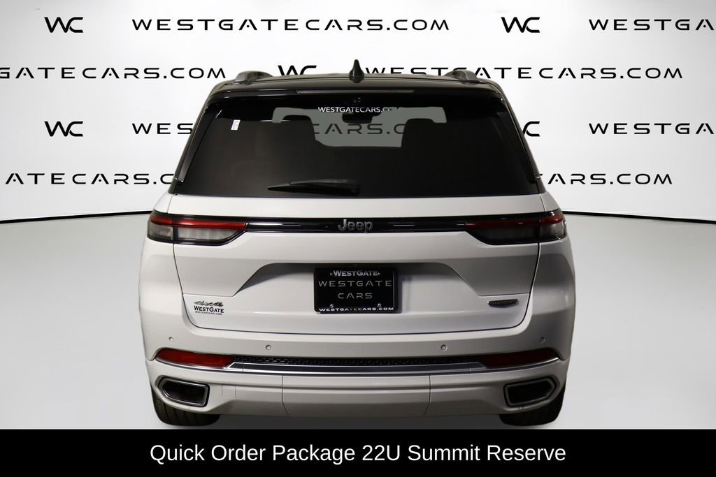 Used 2022 Jeep Grand Cherokee Summit AWD/4WD image 4