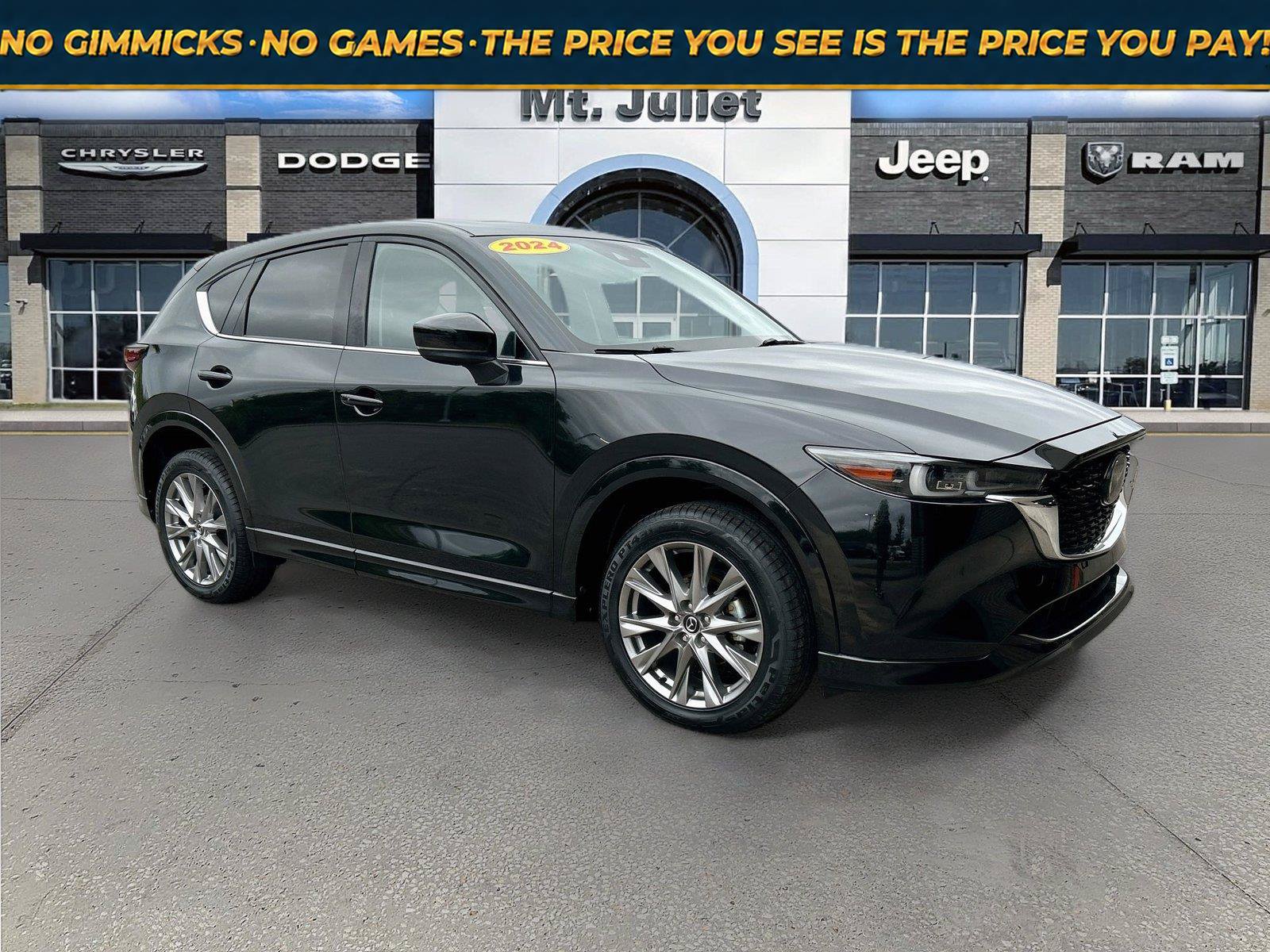 Used 2024 MAZDA CX-5 AWD 2.5 S w/ Premium Package image 1