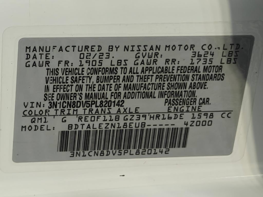 Used 2023 Nissan Versa S FWD image 38