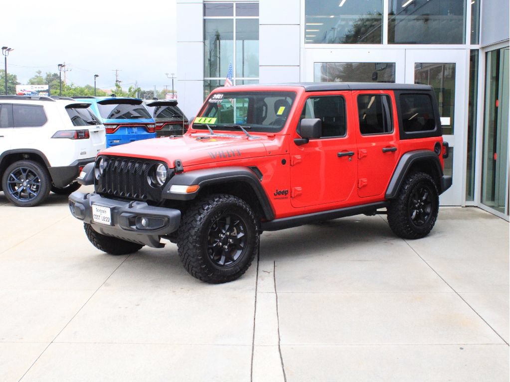 Certified 2021 Jeep Wrangler Unlimited Sport AWD/4WD image 3