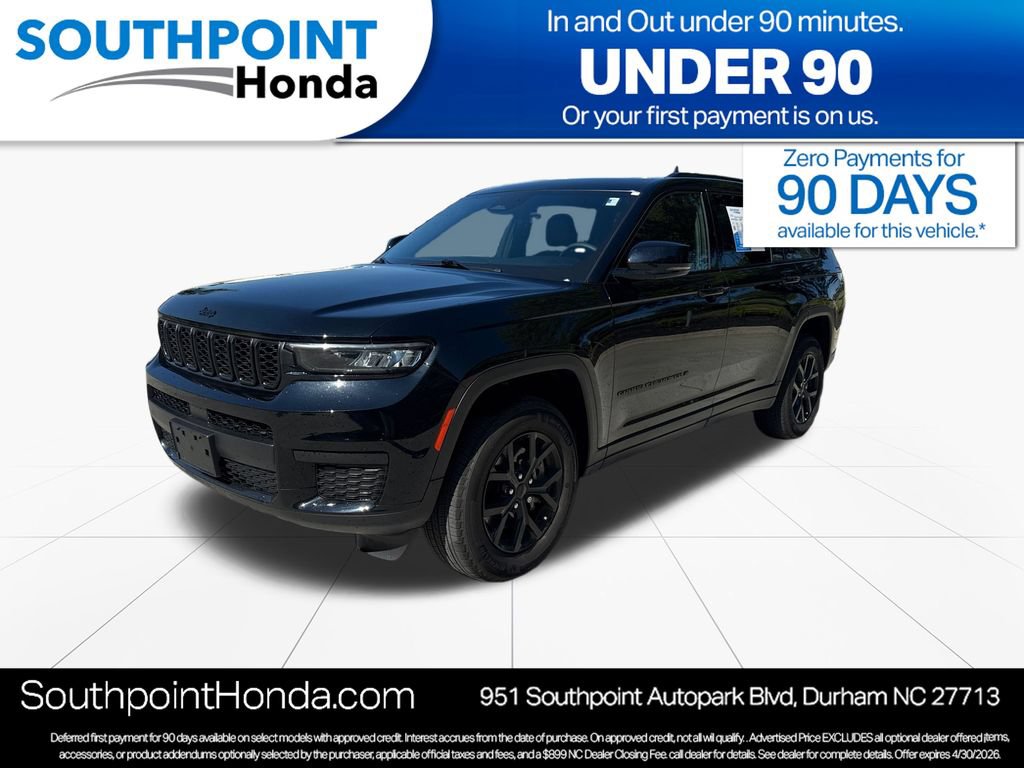 Used 2025 Jeep Grand Cherokee L Altitude AWD/4WD image 3