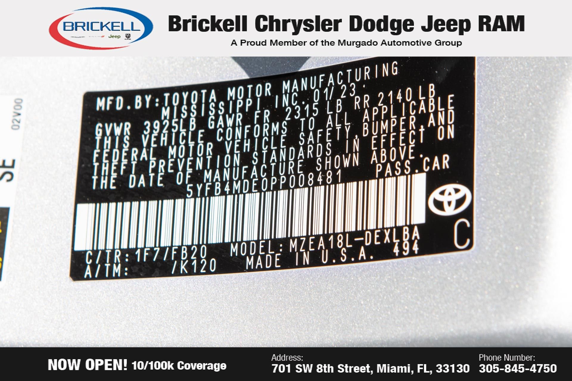 Used 2023 Toyota Corolla LE image 33