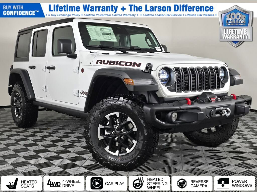 New 2026 Jeep Wrangler Unlimited Rubicon w/ Steel Bumper Group