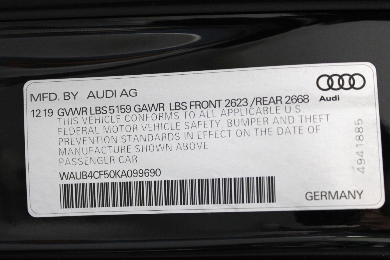 Used 2019 Audi S5 Premium Plus w/ Premium Plus image 95