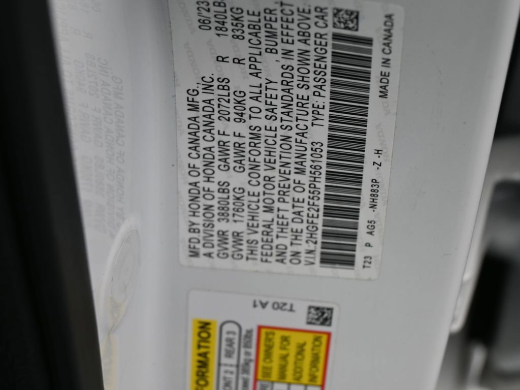 Used 2023 Honda Civic Sport image 17