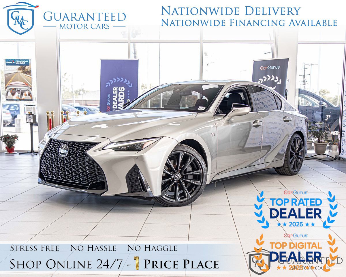 Used 2022 Lexus IS 350 F Sport w/ Memory Package AWD/4WD video 1