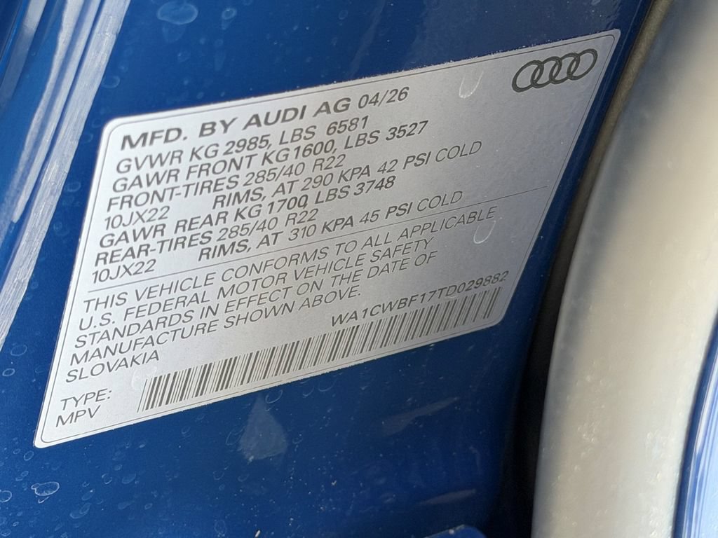 New 2026 Audi SQ8 Prestige AWD/4WD image 35