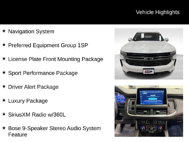 Certified 2022 Chevrolet Suburban RST w/ Sport Performance Package AWD/4WD image 16