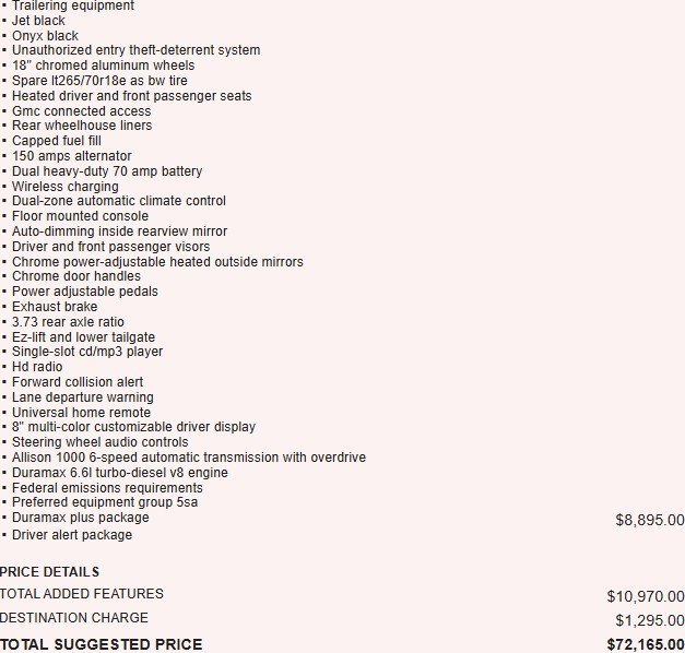 Used 2018 GMC Sierra 3500 Denali w/ Duramax Plus Package image 8