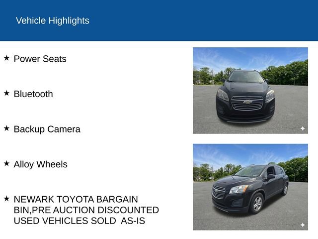Used 2016 Chevrolet Trax LT w/ LT Convenience Package FWD image 2