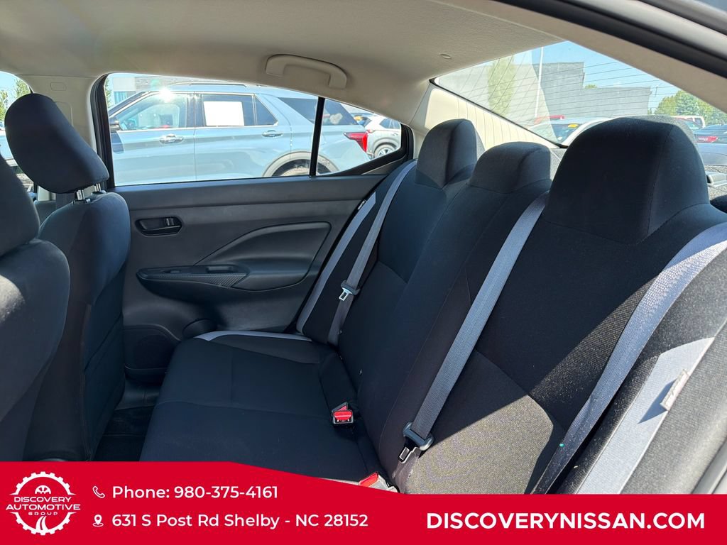 Certified 2025 Nissan Versa S w/ Trunk Package FWD image 29