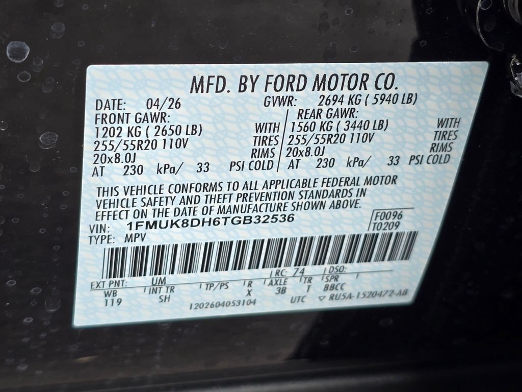 New 2026 Ford Explorer Active w/ Active Comfort Package AWD/4WD image 34