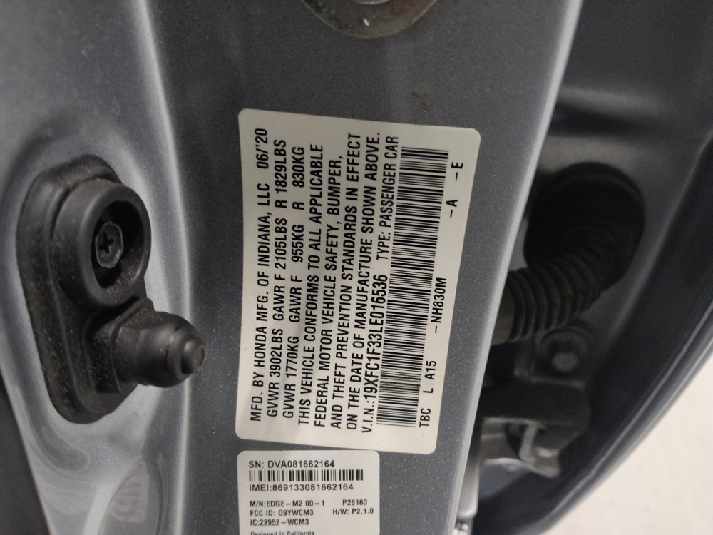 Used 2020 Honda Civic EX image 33