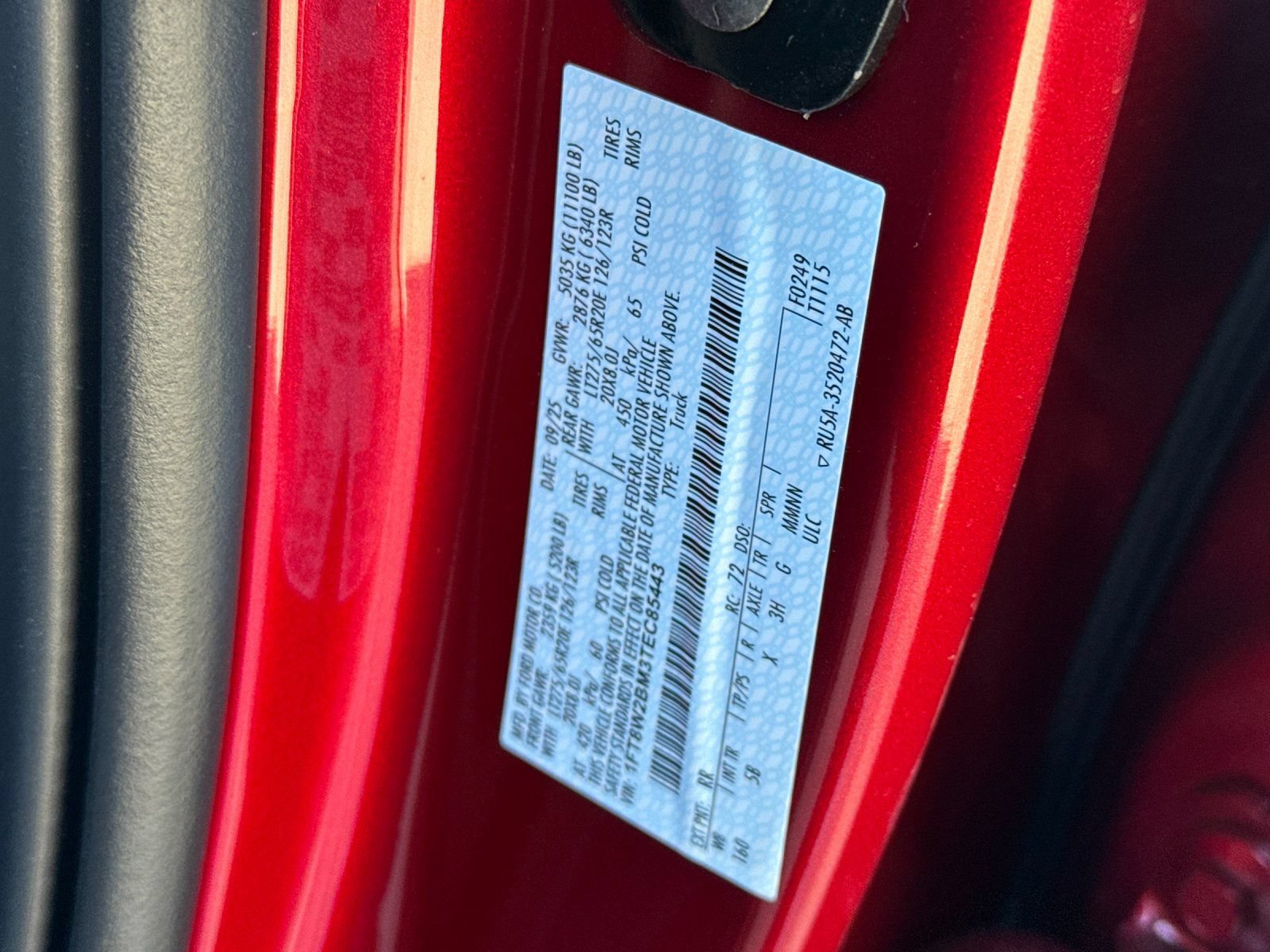 New 2026 Ford F250 Lariat w/ Black Appearance Package AWD/4WD image 34