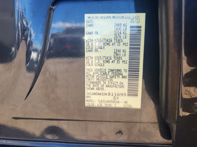 Used 2013 Nissan Xterra PRO-4X w/ Pro-4x Leather Pkg AWD/4WD image 28