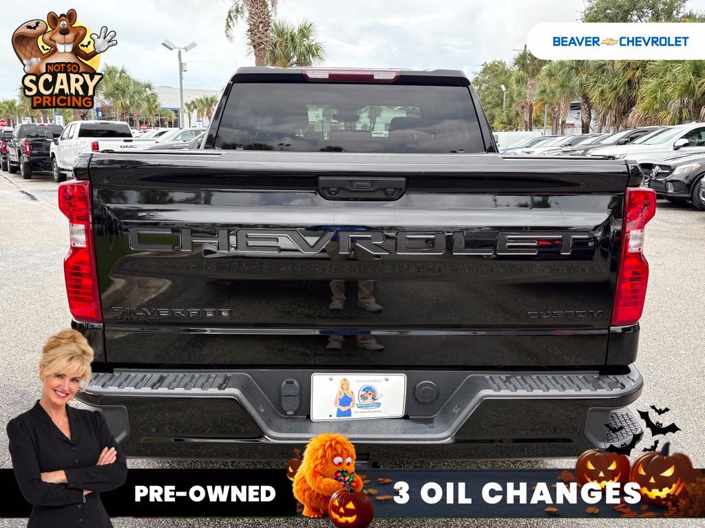 Used 2024 Chevrolet Silverado 1500 Custom w/ Turbomax Blackout Package AWD/4WD image 6