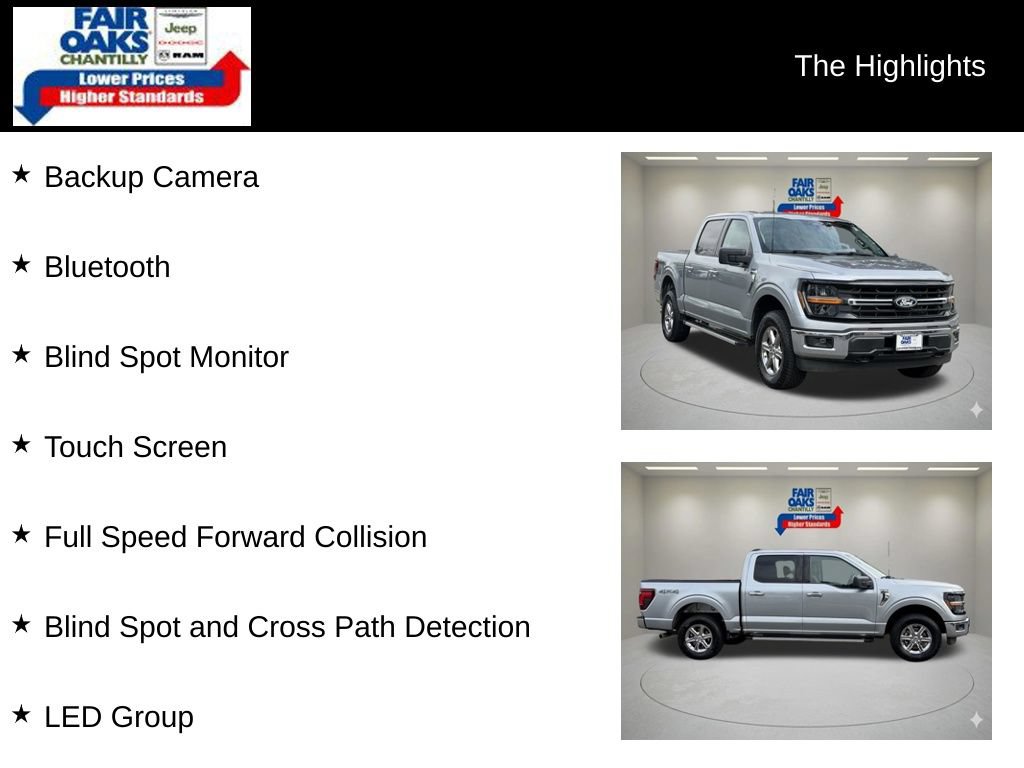 Used 2025 Ford F150 XLT w/ Equipment Group 301A Standard AWD/4WD image 2