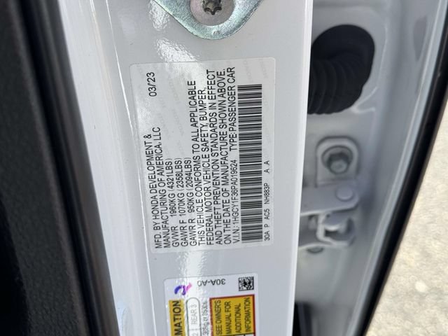 Certified 2023 Honda Accord EX image 17