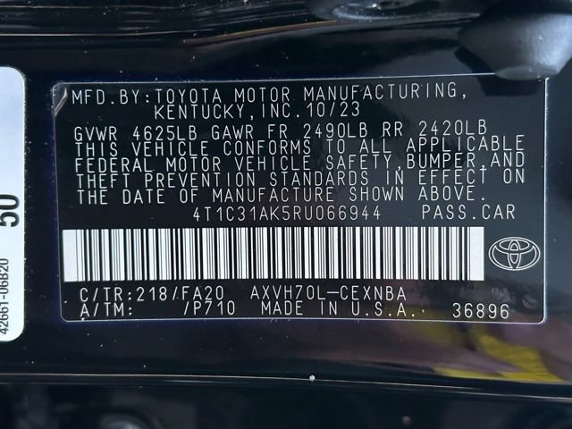 Used 2024 Toyota Camry LE image 16