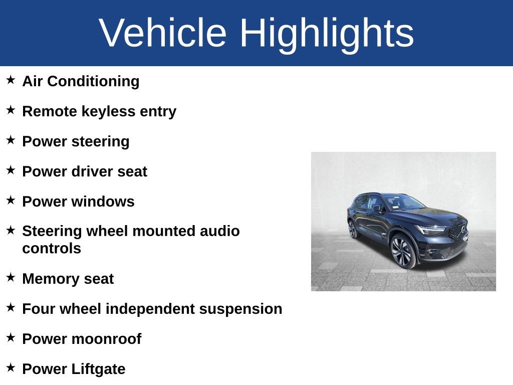Certified 2025 Volvo XC40 B5 Ultra AWD/4WD image 5
