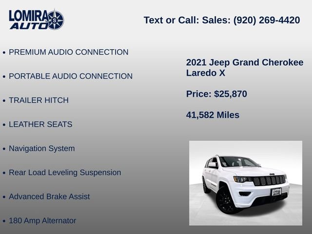 Used 2021 Jeep Grand Cherokee Altitude AWD/4WD image 27