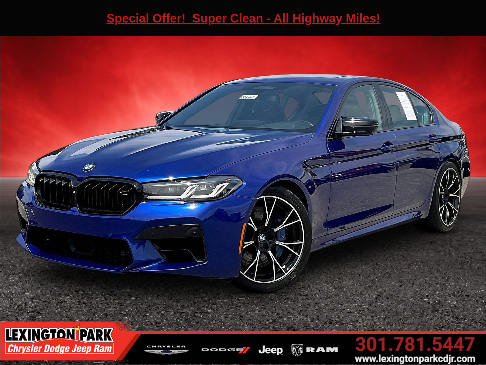 Used 2021 BMW M5 w/ Competition Package AWD/4WD image 3