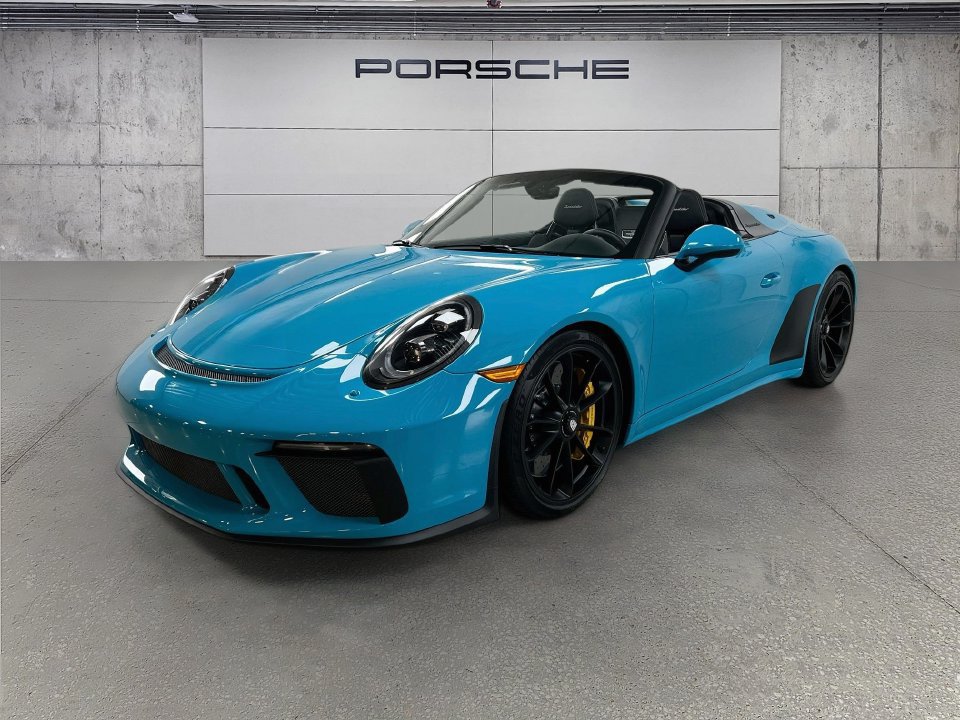 Certified 2019 Porsche 911 Speedster