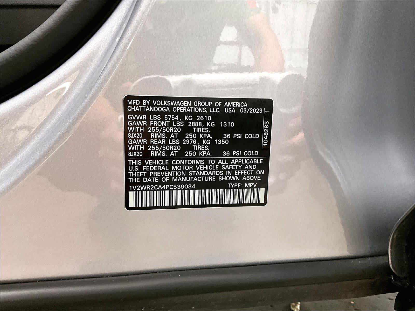 Used 2023 Volkswagen Atlas SE w/ Black Wheel Package FWD image 33