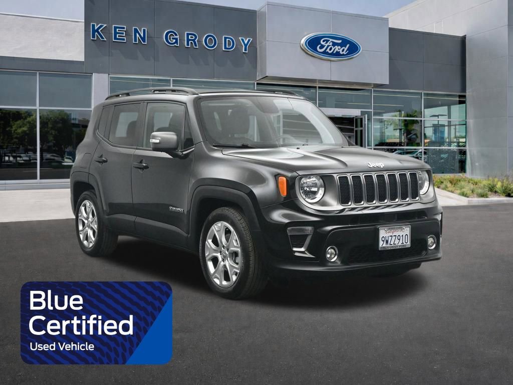 Used 2020 Jeep Renegade Limited w/ UConnect 8.4 Nav Group image 1