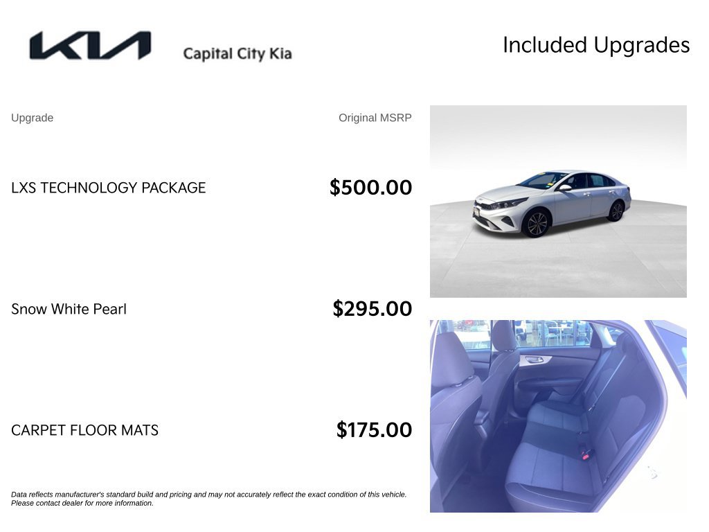 Used 2023 Kia Forte LXS w/ LXS Technology Package FWD image 4