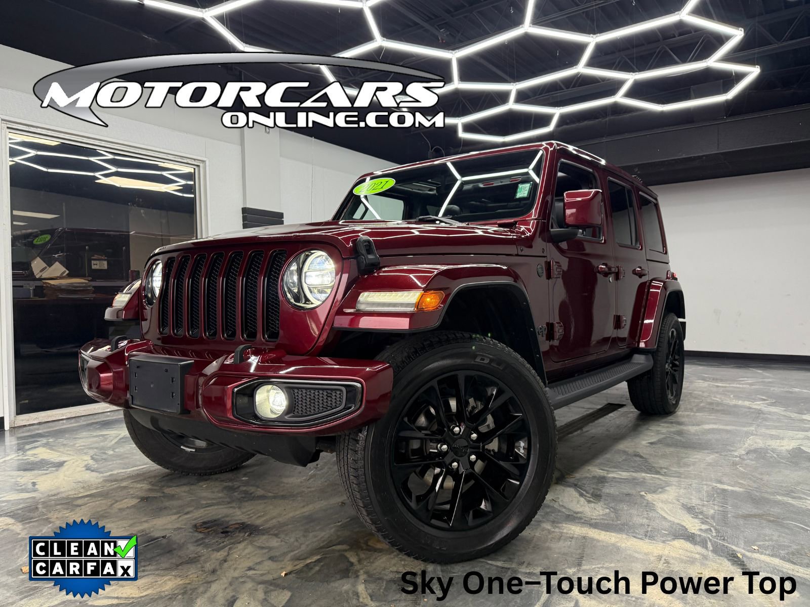 Used 2021 Jeep Wrangler Unlimited Sahara w/ Uconnect 4C Nav & Sound Group