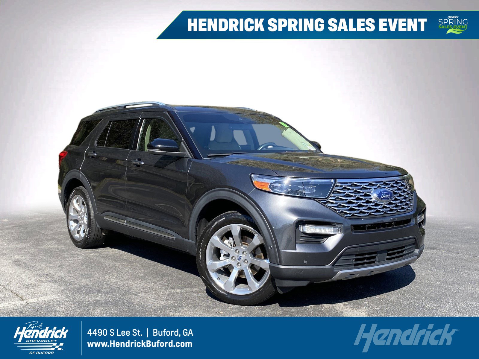 Used 2020 Ford Explorer Platinum w/ Premium Technology Package image 1