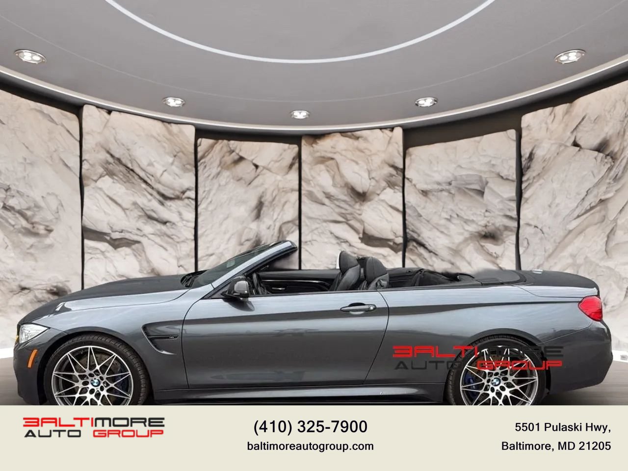 Used 2017 BMW M4 Convertible w/ Competition Package RWD image 5