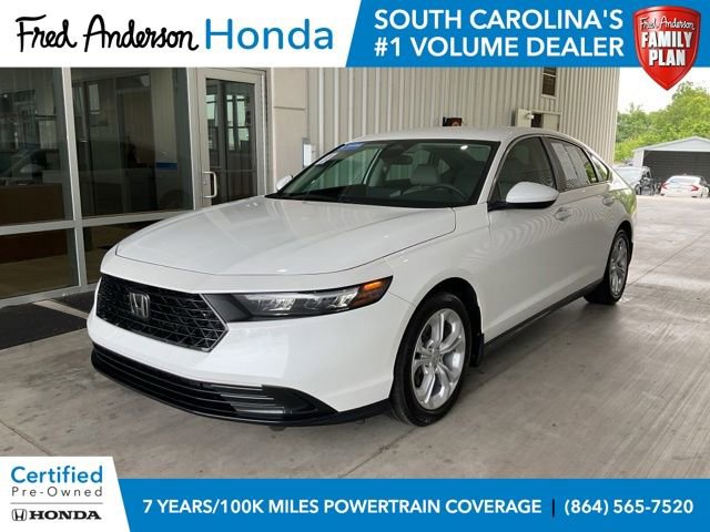 Certified 2025 Honda Accord LX image 1