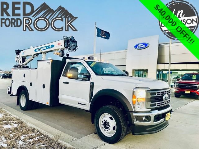 New 2023 Ford F600 4x4 Regular Cab Super Duty w/ Snow Plow Prep Package image 7