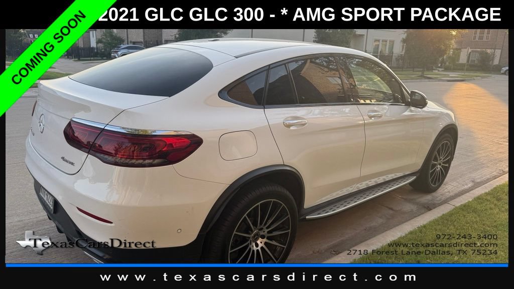 Used 2021 Mercedes-Benz GLC 300 4MATIC Coupe image 5