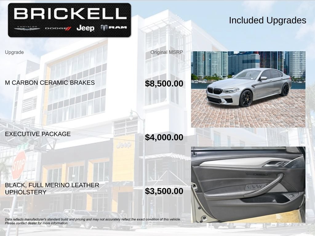 Used 2019 BMW M5 AWD/4WD image 5