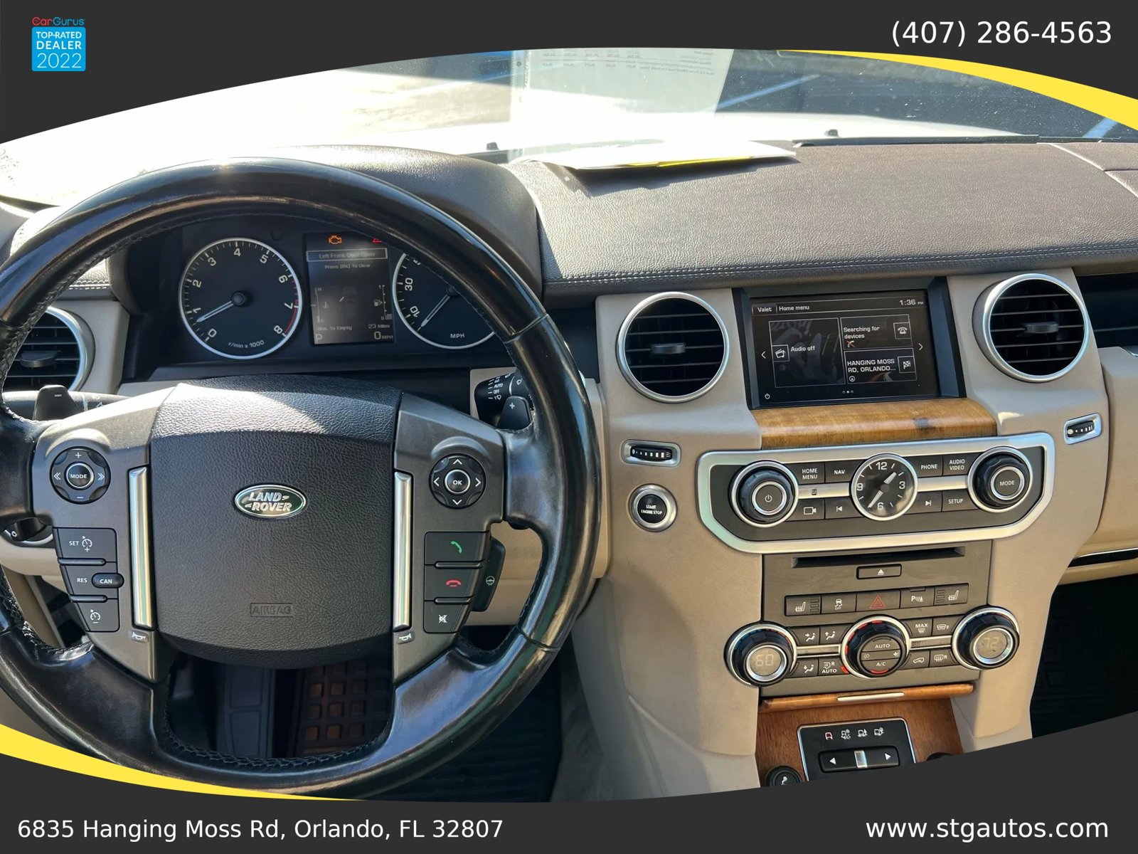 Used 2016 Land Rover LR4 HSE Silver Edition AWD/4WD image 9