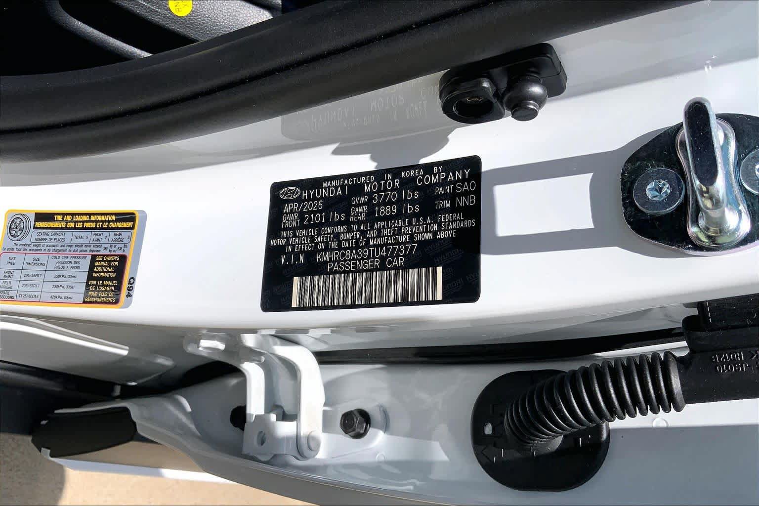 New 2026 Hyundai Venue SEL FWD image 19