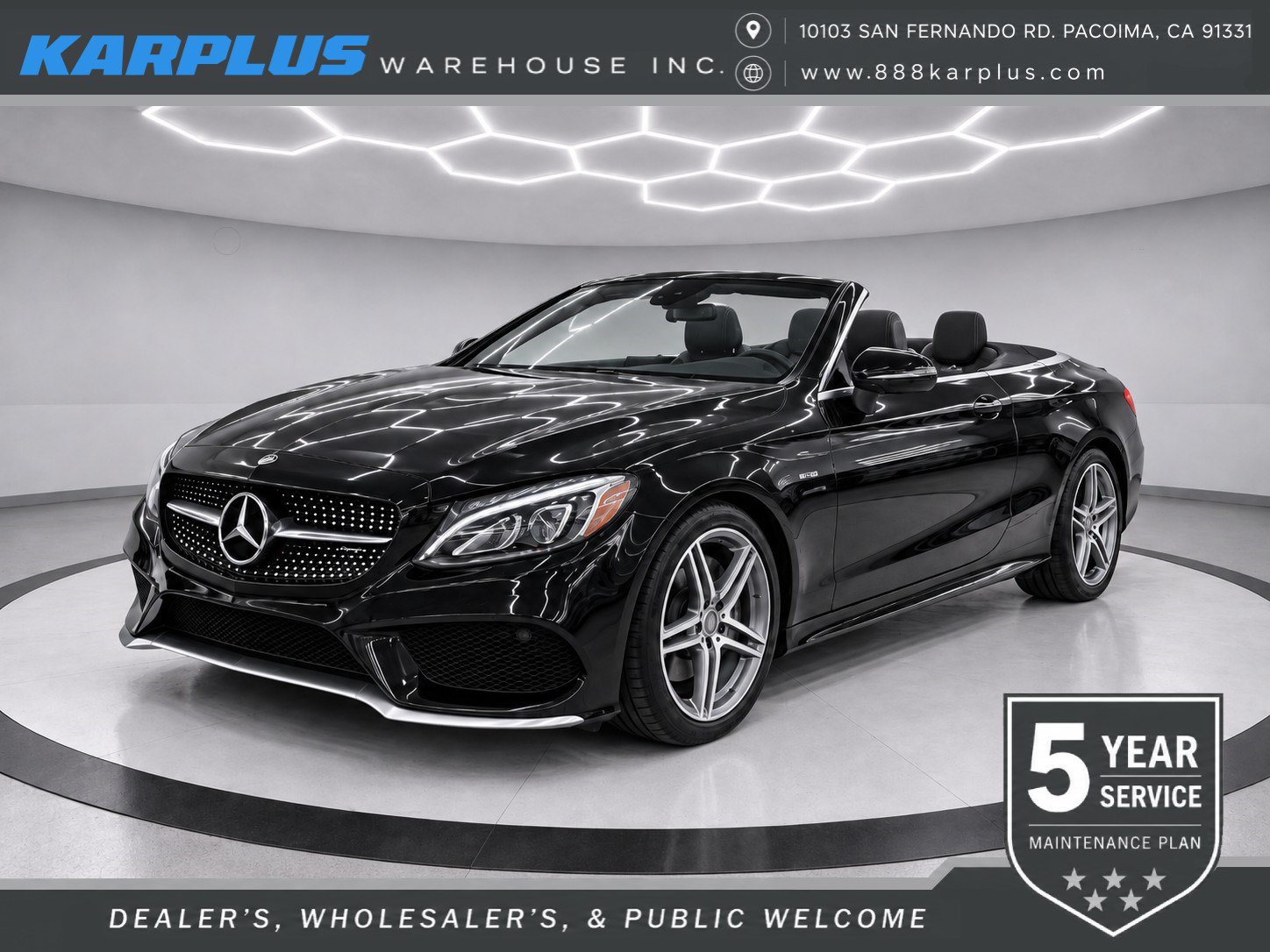 Used 2017 Mercedes-Benz C 43 AMG 4MATIC Cabriolet
