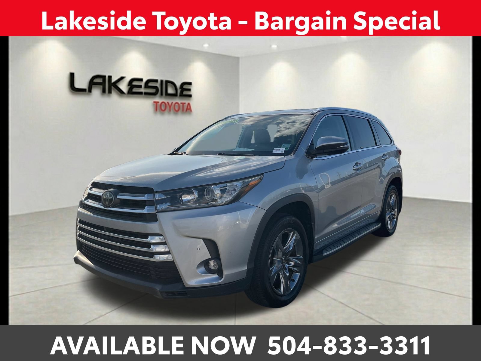 Used 2019 Toyota Highlander Limited Platinum FWD image 1
